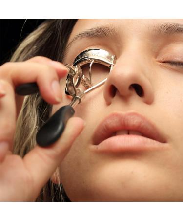 Rumyve30pcs Eyelash Curler Pencil Refill Pad Rubber Roll Filler Replacement Pencil Refill Pad High Elastic Eyelash Soft Curler Pad Universal Eyelash Curler with Clear Storage Case(Black) - Buy Online on GoSupps.com