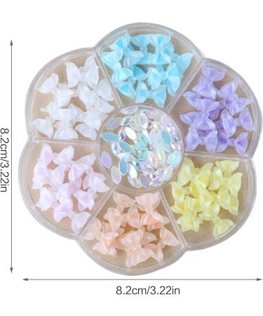 Nail Art Decorations Nail Art Colorful Bowknot For Nail Jewelry Making Nail Decorations - Buy Online on GoSupps.com