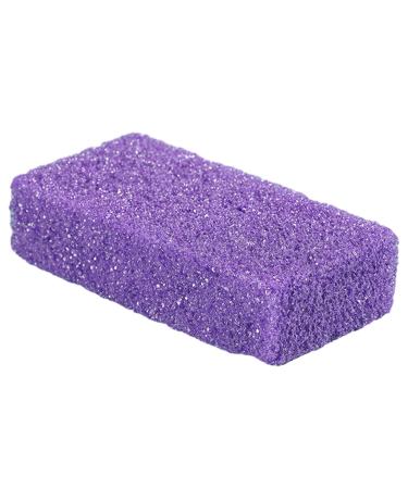 Bimsstein bar pumice stone foot scrubber PU-footstone 2-page pedicure footfish high-quality footstone scrubber peel of dead skin cells foot scraps for cracked heel repair healthy footpf purple