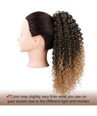 Human Hair Ponytail Hair Piece Short Kinky Curly Ponytail Extension Afro Synthetic Drawstring Ponytail Extensions Clip in Curly Fake Hair Pony Tail Hairpiece for Black Women Ponytail Hairpiece for W 1B-BUG - Buy Online on GoSupps.com