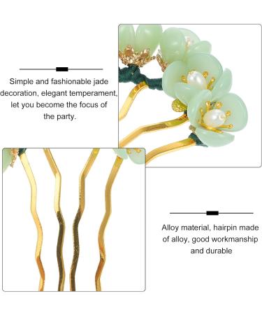 LALAFINA 1pc Hairpin Decor Tiara Hair Clip Retro Flower Hair Pin Hair Pins for Buns Updo Hair Accessories Ancient Flower Design Traditional Chinese Flower Hair Stick Hair Sticks - Buy Online on GoSupps.com