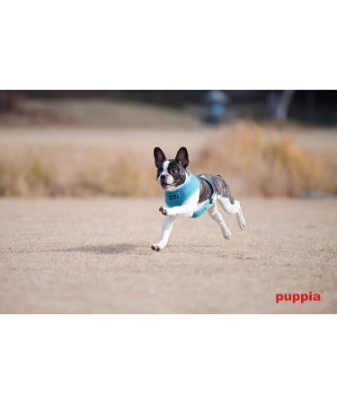Puppia Dog Crockery for Small & Medium Dogs - Soft Anti-Tipping Puppy Dishes in Navy Blue - Stylish & Functional Tableware - Buy Online on GoSupps.com