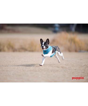 Puppia Dog Harness for Small & Medium Dogs - Super Soft Multi-Color Options Also Functions as Puppy Dish - Atani Train Harness Sky Blue XXL - Buy Online on GoSupps.com