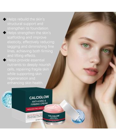 Calcium Anti-Aging Firming Cream Deeply Hydrates and Moisturizes Strengthens the Skin Barrier Reduces Fine Lines and Wrinkles And Lifts and Firms the Skin Daily Moisturizing Cream 1.76 Oz - Buy Online on GoSupps.com