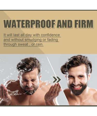 Diamalfi Pencil Beard Pencil Filler for Men Beard Filler for Men with 4 Tips Beard Kit Water Proof Beard Eyebrow Pen with Beard Brush Repair Beard Shape (Dark brown-2pcs) - Buy Online on GoSupps.com