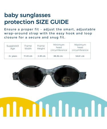 Banz Graffiti Sunglasses for Kids Ages 2-5 | UV Protection | Durable Design - Buy Online on GoSupps.com