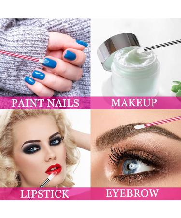 100 PCS Disposable Lip Brushes Wands Lipstick Applicators Lipstick Concealer Brushes for Lips Eyes and Makeup Application - Buy Online on GoSupps.com
