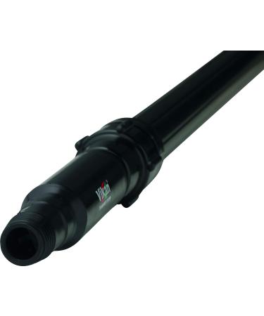 Vikan 297552 Aluminium Telescopic Handle Black 32 mm Diameter 1575 mm Length 278 x 3.2 x 3.2 cm & 526952 Water Fed Vehicle Brush Soft/Split Black 230 mm Length 100 mm Width 120 mm Height + Water Fed Vehicle Brush Soft/Split Black - Buy Online on GoSupps.com