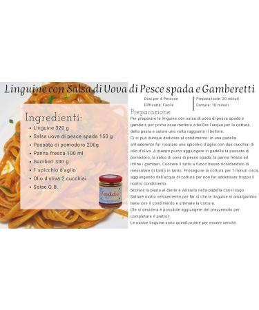  Taud Swordfish Roe Sauce (Ta Sciali) gourmet swordfish caviar - Taud Canned in Glass 430g - Buy Online on GoSupps.com