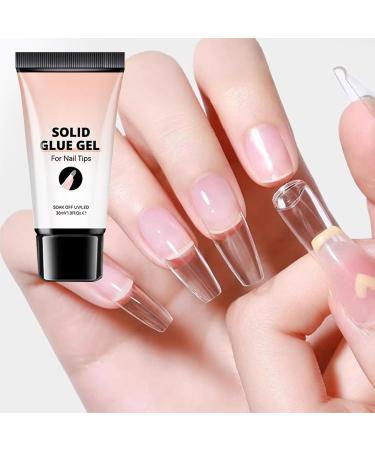 G n rique Strong Nail Gel - 30ml - Powerful Residue-Free Hold for Home and Salon Use - Buy Online on GoSupps.com
