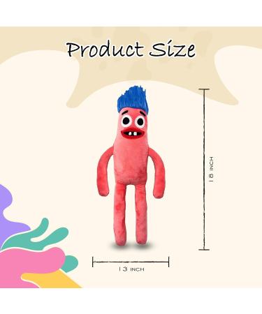 Kids Toy: Sausage Plushie Rainbow Friends Soft Toy - Squishmallow Teddy Pillow Figure (Pink) - Buy Online on GoSupps.com