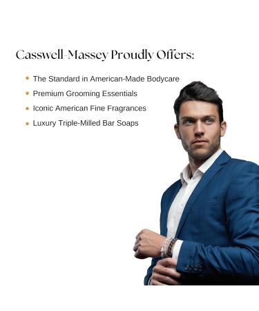 Caswell-Massey Heritage Body Scrub Bar Soap - Exfoliating Moisturizing Natural Soap for Men & Women - 6.4 Oz Scented Bath Bar for Face Body & Hands - Buy Online on GoSupps.com