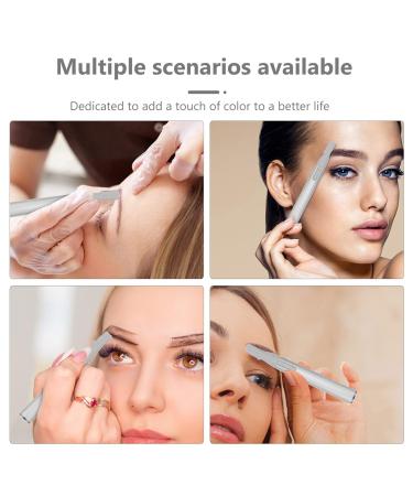 Buy 1 Set Electric Eyebrow Trimmer - Multifunctional Facial Hair Remover & Eyebrow Shaping Tool - International Shipping Available - Buy Online on GoSupps.com