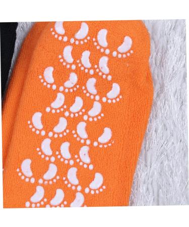 FOMIYES 2 Pairs Treat Dry Heel Foot Moisturizer Socks Women Floor Socks Ladies Socks Whitening Cotton Socks Repairing Dry Feet Socks Spa Gel Socks Open Toe Socks Man Moisturizing - Buy Online on GoSupps.com