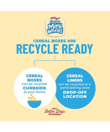 Kellogg's Frosted Mini-Wheats Little Bites Breakfast Cereal Kids Cereal Family Breakfast Original - 14.8oz - Buy Online on GoSupps.com