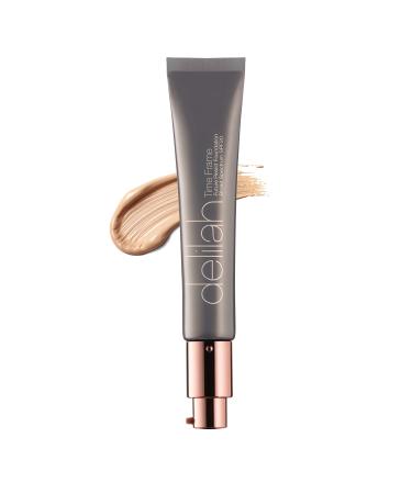 Delilah - Future Resist Foundation with SPF 20 - Shell - Lightweight - Long-Wear - Anti-Aging - Flawless Coverage Liquid Makeup Foundation with Antioxidant Vitamin E  - Cruelty free - 1.28 Oz SPF 20- Shell 1.28 Ounce(pac...