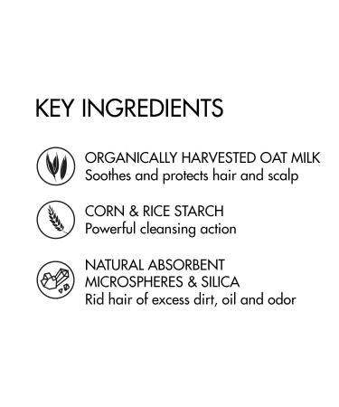Klorane Dry Shampoo Powder with Oat Milk 1.7oz Non-Aerosol Eco-Friendly Formula - Paraben & Sulfate-Free - Buy Online on GoSupps.com