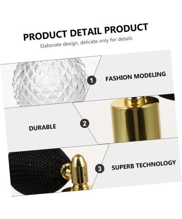 MAGICLULU 1 Set Perfume Bottle Glass Refillable Glass Bottle Perfume Sprayer Perfume Bottle Spray for Perfume Perfume 10.00X7.00X7.00CM Transparent Color - Buy Online on GoSupps.com