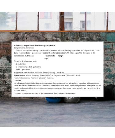 Stacker2 Complete Glutamine | Muscle Building Protein Supplement 300g | Enhance Recovery & Performance - Buy Online on GoSupps.com