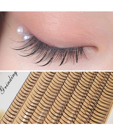 Fishtail Eyelash Extensions Mix Length Single Cluster Fans - C Curl Super Natual Grafting Eyelashes, Dovetail Fly Eyelash / A/M Shape, Premade Spikes, 10D Lashes - 1 Count - Buy Online on GoSupps.com
