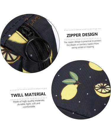 Healeved Period Bags 2pcs - Portable Menstruation Bags for Pads and Cosmetics - Teen Girl Wallet - Cute Mini Lipstick Holder - Buy Online on GoSupps.com