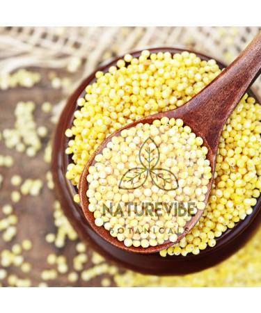 Naturevibe Botanicals Hulled Millets 2lbs - Whole Grain | 32oz Pack - Buy Online on GoSupps.com