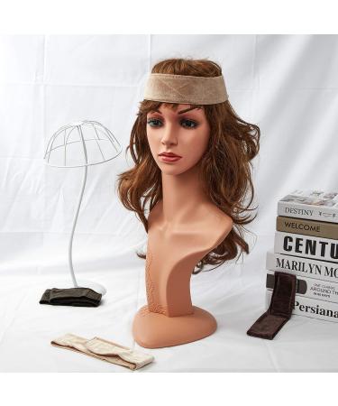 Willbond Velvet Wig Grip Band - 10 Pack | Adjustable Non-Slip Headband for Men and Women - Buy Online on GoSupps.com