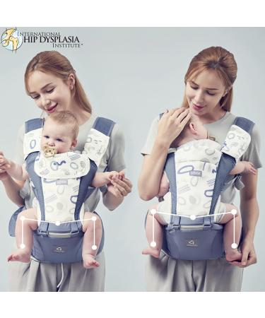 Shop Bebear Baby Carrier & Bebamour Baby Carrier - 0-36 Months | 3D Air Mesh Backpack for Newborns & Toddlers - Seasonal Gray - Buy Online on GoSupps.com