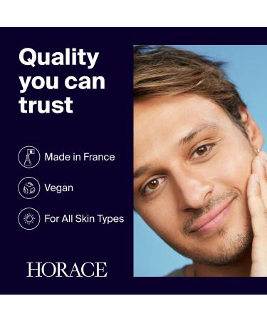 HORACE Face Cleanser for Men - Purifying Gel Against Excess Sebum - Gentle Skincare for All Skin Types - Unscented 200 ml - Buy Online on GoSupps.com