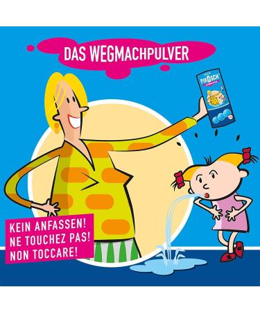PIKOSCH - The ultimate cleaning powder 34.5 g super absorbent traps liquids and odors like vomit urine stool blood and water - for work and home - Buy Online on GoSupps.com