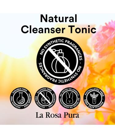 Unique Touch La Rosa Pura Pure Rose Water Face and Body Mist Gently Cleanses Softens and Revitalizes Skin for All Skin Types - Refreshing Soothing & Hydrating Formula 50ml - Buy Online on GoSupps.com