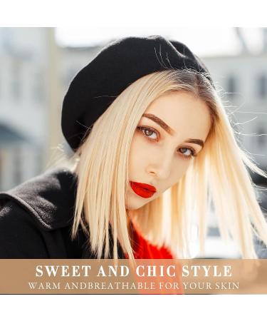 Elegant Women Wool Beret Hat - 15 Pieces Winter French Artist Beret Cap for Girls - Buy Online on GoSupps.com
