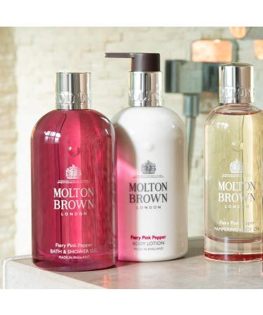 Buy Molton Brown Fiery Pink Pepper Body Lotion 300ml - Luxurious Moisturizer for Soft Skin | International Shipping Available - Buy Online on GoSupps.com