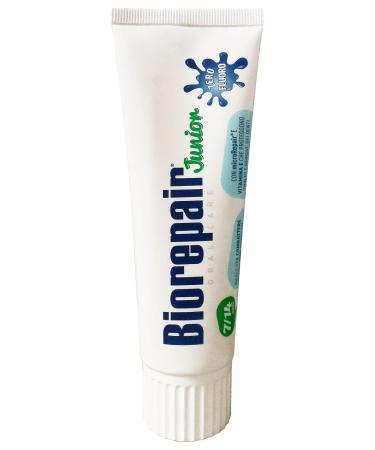 Biorepair Oral Care Junior Toothpaste (7-14 Years) - Fluoride Free Mint - 3 Pack (75ml) - Italian Import - Buy Online on GoSupps.com