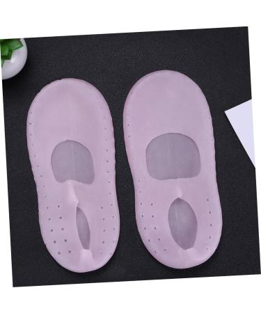 Housoutil 1 Pair Non-Slip Sock Boat Sock Womens Shoe Inserts Moisturizing Sock Ear Piercing Cleaning Solution Ladies Sock Cotton Finger Protectors Plantar Insoles Sebs Sock Miss Socks 22.90X9.50X4.00CM - Buy Online on GoSupps.com