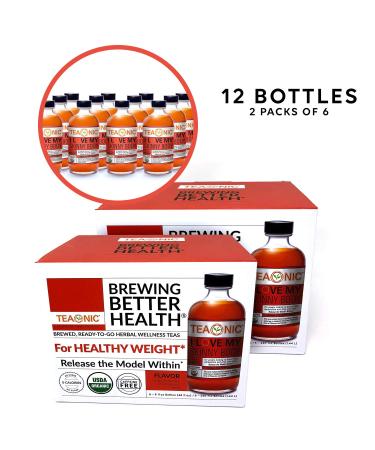 I LOVE MY BODY Herbal Detox Tea - 12 Pack Caffeine-Free | Hibiscus, Cinnamon, Nettle, Holy Basil, Vanilla, Rooibos - TEAONIC - Buy Online on GoSupps.com