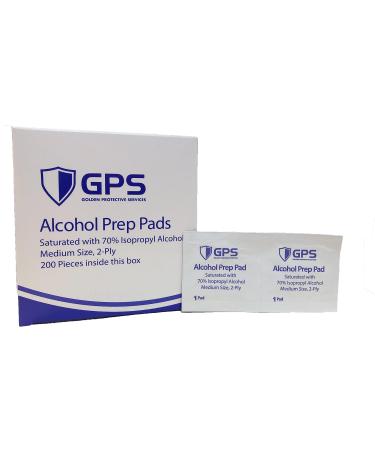 Sterile Alcohol Prep Pads Medium  Qty 200