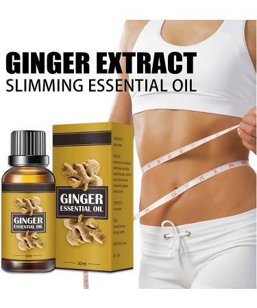 3-Pack 30ML Ginger Essential Oil for Belly Drainage and Massage - Belly Off Liquid - Buy Online on GoSupps.com