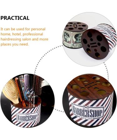 4-Piece Shear Base Cylinder Scissor Holder Set - Colorful Plastic Storage Case for Hairdressing & Makeup - 14.7x10.5cm - Buy Online on GoSupps.com