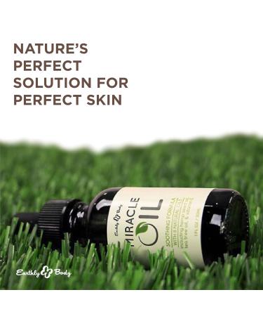 Earthly Body Miracle Oil - 100% All Natural | 3 Pack (1 oz Each) | Best for Skin & Hair Care - International Shipping - Buy Online on GoSupps.com