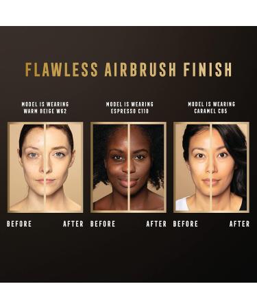 Max Factor Facefinity 3-in-1 All Day Flawless Liquid Foundation SPF 20 - 62 Warm Beige 30 ml (Pack of 1) - Buy Online on GoSupps.com