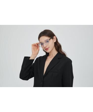 Suertree 3 Pack Reading Glasses with Blue Light Filter - Stylish Anti-Blue Visual Aid for Men & Women - 2.5x Magnification Quality Spring Hinge BM671 - Buy Online on GoSupps.com