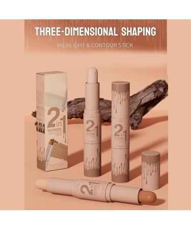 2 in 1 Makeup Highlighter and Contour Pen Double Sided for Makeup - Buy Online on GoSupps.com