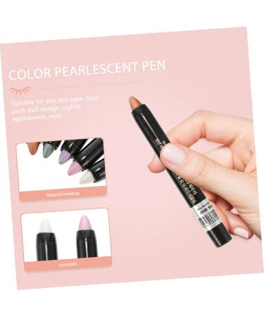 VINTORKY 5pcs Girl Makeup Supplies Cream Eyeshadow Stick Glitter Eye Shadow Packing Paste - Buy Online on GoSupps.com