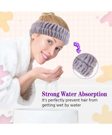YGQQOY Spa Headband - Soft Skincare and Makeup Headband for Washing Face - Buy Online on GoSupps.com