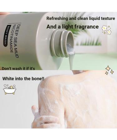 Deep Sea Mud Body Wash - Exfoliating & Moisturizing Shower Gel with Rich Ocean Minerals for Healthy Skin - Buy Online on GoSupps.com