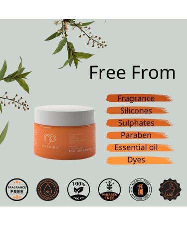 New Paradise Moisturising Cream - 5D Hyaluronic Acid Niacinamide & Vitamin E | Anti-Aging Face Moisturizer for Fresh Skin - Buy Online on GoSupps.com