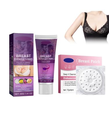 Eazerom 15 50g Firming Breast Cream Rapid Growth Breast Enlargement Cream Firming Cream for Breast Enhancement and Lifting for Skin Care