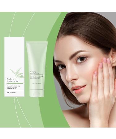 2 Pieces Cleansing Exfoliating Gel Exfoliating Moisturizing Cream Dead Skin Removal Shrinks Pores Gentle Relief for Face and Body Ideal Exfoliator Gel for All Skin Types - Buy Online on GoSupps.com