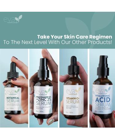 Eva Naturals Skin Brightening Cream 4 oz - Dark Spot Remover with Bearberry, Licorice, Kojic Acid - Boosts Collagen Production for Even Skin Tone - Buy Online on GoSupps.com